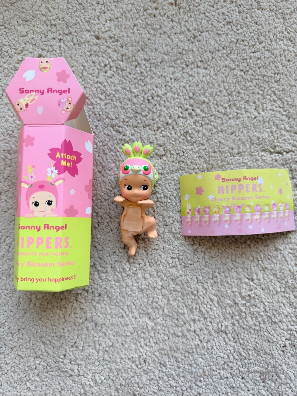 Sonny Angel Pink Cherry Blossom Peacock Box Figure